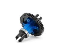 GTVNPOA Rc Replacement Parts For Traxxas 1/8 46T Spur Gear Assembled Center Diff Straight Shaft -W195 RC Car Repair Modify Upgrade Accessories(Blue)