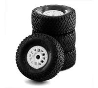 GTVNPOA Rc Tires Rims Compatible With ARRMA For Mojave For TRAXXAS UDR Off-road Buggy RC Car 4Pcs 138mm 1/7 Desert Short Course Truck Tire 17mm Wheel Hex(Color3)