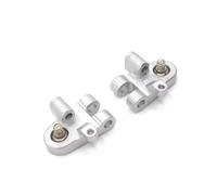 GTVNPOA Rc Toys Accessories For MINI-Q8 For MINI-Q9 1/28 Metal Modified Lower For Swing Arm Remote Control Car Upgrade Repairs Replacements Accessories(Silver)