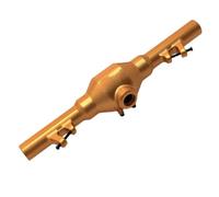 GTVNPOA RC Upgrade Parts For FeiYue For WLtoys 12428 12423 12427 12428-A 12428-B 12428-C 1/12 Metal Rear Axle Housing RC Car Accessories Upgrade Replacement Use(Yellow)