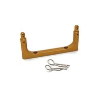 GTVNPOA RC Upgrade Parts For MJX 14301 14302 14303 1/14 Metal Front Shell Pillar RC Car Off-road Tracked Vehicle Parts And Accessories Upgrade Replacement Use(Yellow)