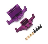GTVNPOA RC Upgrade Parts For MJX 20208 For JJRC C8811 1/20 Metal Front And Rear Suspension Frame RC Car Truck Parts And Accessories Upgrade Replacement And Use(Purple)