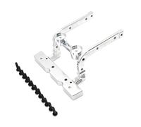 GTVNPOA RC Upgrade Parts For MJX H12Y Metal Front Bar Reinforcement Fixed Front Bar RC Car Tracked Vehicle Parts And Accessories Upgrade Replacement And Use(Silver)
