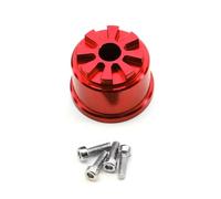 GTVNPOA RC Upgrade Parts For Traxxas For Summit 1/10 Metal Differential Carrier Diff Case 5681 RC Car Tracked Vehicles Parts Accessories And Upgrades Replacement(Red)