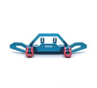GTVNPOA RC Upgrade Parts For WLtoys 104001 104002 1/10 Metal Front Bumper RC Car Off-road Tracked Vehicle Parts And Accessories Upgrade Replacement And Use(Blue)