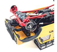 GTVNPOA Rc Upgrade Spare Parts For FMS FCX24M For Camel Cup D90 D110 1/24 Rver For Defender First For Range Found RC Metal Front C For Seat Parts Upgrade Accessories(Grey black)