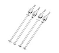 GTVNPOA Rc Upgrade Spare Parts For HSP For Redcat For Volcano 94111 94108 1/10 8pcs Set Drive Shaft 89.5mm 08029 02033 Stub Wheel Axle For RC Epx Model Car(Silver)