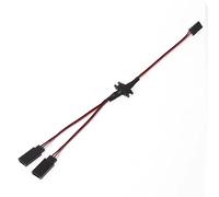 GTVNPOA Rc Upgrade Spare Parts For RC Car Drone Aircraft Helicopter JR Extension Cable 1 To 2 Quick Disconnect Connector Modification Accessories