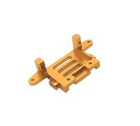 GTVNPOA Rc Upgrade Spare Parts For SG-2801 For Mini D90 1/28 Version Alloy Metal Servo Fixed Base RC Car Upgrade Modified Parts Accessories Replacement Repair(Yellow)