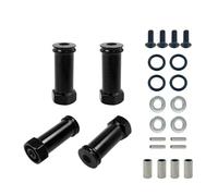 GTVNPOA Rc Upgrade Spare Parts For Wltoys 144001 124019 A959 12mm Wheel Hex Hub Drive Adapter Long 30mm Adaptor Extension Combiner Coupler RC Car Upgrade Parts(Black)