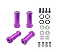 GTVNPOA Rc Upgrade Spare Parts For Wltoys 144001 124019 A959 12mm Wheel Hex Hub Drive Adapter Long 30mm Adaptor Extension Combiner Coupler RC Car Upgrade Parts(PURPLE)