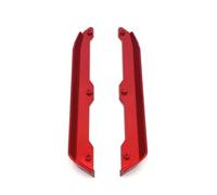 GTVNPOA Rc Upgrade Spare Parts For WLtoys 144001 144002 144010 144016 144018 Upgrade Chassis For Edge Protection Metal Parts RC Crawler Car Truck For Buggy(Red)