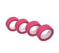 GTVNPOA Rc Upgrade Spare Parts For WLtoys A949 A959 A969 A979 K929 1/18 RC Car Parts Rubber Tire Wheel Tyre(Pink)