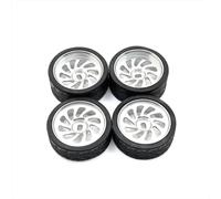 GTVNPOA Rc Upgrade Spare Parts For WLtoys For Kyosho 1/28 Metal Upgrade Two Wide And Narrow 26.5mm Outer Diameter For Racing Wheel RC Car Parts Accessories(Silver)