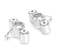 GTVNPOA Steering Knuckle Models For Arrma AR330187 AR330374 6S For Talion For Typhon Steering Block Rear Hub Remote Control Car Accessories(Silver,Front)