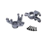 GTVNPOA Steering Knuckle Models For Arrma For Kraton For Outcast V2 1/10 For Mojave 4X4 4S For BLX 1/8 Aluminum Alloy C Hub For Seat Steering Rear Axle Cup RC Car Parts(Titanium,Steering Cup)