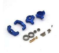 GTVNPOA Steering Knuckle Models For FMS For Fire For Horse For Eazyrc For Thunder Storm 1/18 Metal C For Seat Steering Cup Remote Control Car Accessories(Blue)