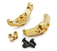 GTVNPOA Steering Knuckle Models For TRX-4M 1/18 Brass Caster Carrier Blocks Mount Front C Hub Steering Knuckles RC Car Uograde Parts