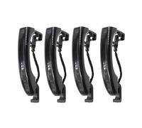 GTVRFLOKI Car Door Handle Compatible with for Q7 2007 2008 2009 2010 2011 2012-2015 4PCS for Smart Sensor Exterior Door Handle 4L0837205A 4L0837205B 4L0837207A(C)