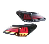 GTVRFLOKI Car Spares Compatible With Lexus For RX350 RX450h 2010-2015 Sequential Blinker Dynamic Animation Clear Rear Lamps Assembly Tail Lights Assembly Brake Lamp