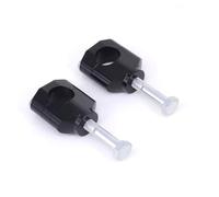 GTVRFLOKI Compatible With CRF450RL 2019-2021 For CR125R For CR250R 2000-2007 Motorcycle 28mm Handlebar Fat Bar Risers Mount Clamp Handbar Riser motorbike handlebar riser(Black)