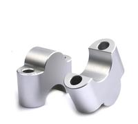 GTVRFLOKI Compatible With Hyosung For Aquila For GV300S Motorcycle Handlebar Fat Bar Riser Mount Handlebar Riser Handle Bar Clamp Rise Extend Adapter motorbike handlebar riser(Silver,A)
