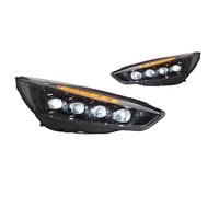 GTVRFLOKI Front Headlight Compatible With For Focus 2015 2016 2017 Replacement Headlight Dynamic Signal Drl H-ID Auto Accessories