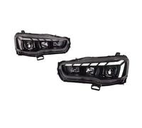 GTVRFLOKI Front Headlight Compatible With Mitsubishi For Lancer EX 2009 2010 2011 2012 2013 2014 2015 2016 Replacement Projetor Head Lamp Daytime Running Light Automotive