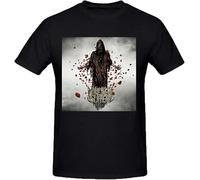 GTWFK Make Them Suffer Neverbloom Graphic T Shirts for Men Crew Neck Black