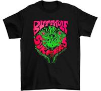 GTWFK Men's Butthole Surfers Brown Reason Flipper Melvin T-Shirt Black