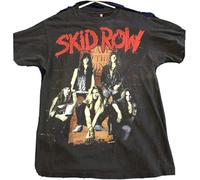 GTWFK Skid Row Men Tshirt Short Sleeve Funny T-Shirt Shirt Tops Black