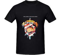 GTWFK Slade Well Bring The House Down Electronica Men O Neck Design Tee Shirts Black