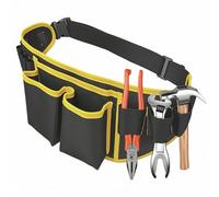 Gtwinsone Tool Belt Children's Adjustable Tool Bag Belt Oxford Tool Belt Bag with 14 Pockets Tool Belt Men Women Nail Bag for Craftsmen Construction Workers