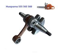 GTWSQQ Crankshaft Crank Shaft Connecting Rod Assembly Fit for H=u-s-q-v-a-r-n-a 555 565 560 560XP Chainsaw Engine Parts OEM Ref 575545214(2 PCS Sales)