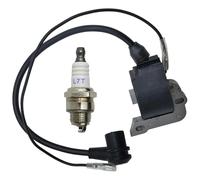 GTWSQQ Ignition Coil Spark Plug Kit for H-u-s-q-v-a-r-n-a 395 394 394XP 395XP 503639801 Chainsaws