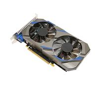 GTX 750 Ti Gaming Graphics Card, 4GB GDDR5 128 Bit PCI Express 3.0x16 Interface, Computer GPU PC Video Cards with Dual Cooling Fan, HDMI DP DVI-D, DisplayPort