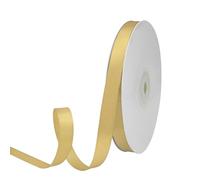 GTYBOVA 10mm x 45 Metres Double Sides Gold Satin Ribbon 100% Polyester Multiple Colors Available Ideal for Gift Wrapping Crafts Wedding Decor