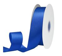 GTYBOVA Double Side 40mm x 91m Ribbon Royal Blue Satin Ribbon Gift Wrapping Crafts Wedding Decor Flower Bouquet