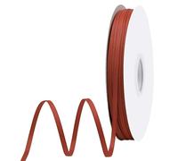 GTYBOVA Rust Grosgrain Ribbon 3mm x 91Meters Ribbon for Gift Wrapping Flower Bouquet Crafts Hair Accessories Wedding