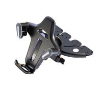 GTYLF 360 Degree Rotatable Car Phone Mount for Compact Disc Slot Vibrations Resistant Silicone Pad Secures 4 to 7 Inch Mobile Devices Vehicle Phone Mount