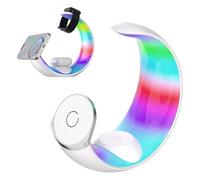 GTYLF 4 in 1 Colorful Moons Lamp with Charging for Phone Watch and Earphone Multiple Lighting Modes for Home Offices Night Table Charging Station
