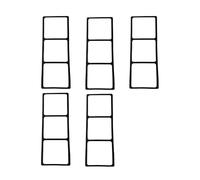GTYLF 5PCS Triplication Ladder for Motion Exercises and Athletic Ability Development Basketball Quickness Ladder