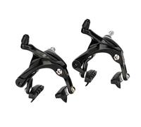 GTYLF Aluminum Alloy Road Bike Brake Pair 700C Wheel Setup, Cable Pull Caliper Hardware for Front Rear Service, Black Finish Cycling Component