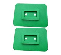 GTYLF Awning Pad Board Set for Outdoor Setup, Foot Pads for Gravel Campground Ground Placement, 2 Piece Pair Awning Leg Board Trailer Foot Base Campsite Footing Accessory Gravel Setup Pad Outdoor