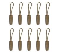 GTYLF Backpack Zipper Pull Set Hiking Trips, 10 Piece Outdoor Cord Tabs Tent Bag Access Utility Travel Zipper Pull Outdoor Tab Camping Gear Backpack Helper Tent Tab Bag