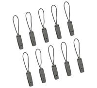 GTYLF Backpack Zipper Pull Set Hiking Trips, 10 Piece Outdoor Cord Tabs Tent Bag Access Utility Travel Zipper Pull Outdoor Tab Camping Gear Backpack Helper Tent Tab Bag