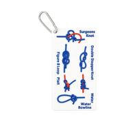 GTYLF Camping Knot Tying Guide Card Training Board Practical Knot Tying Reference Cards for Backpackers Climbers Easy to Use Rope Learning Training Board