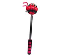 GTYLF Course Pickup Tool Stainless Steel Telescopic Ball Grabber with Hooked Head Design and Foam Grip Control Use Extendable Golf Pickup Shaft Ball Grabber Course Accessory