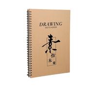 GTYLF Drawing Notebook Gold Foil Hardcover Painting Book for Professional Artists and Students Watercolor