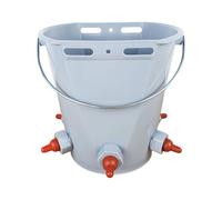 GTYLF Duty Multi Animal Feeding Bucket with Teats for Lamb Pigs Foals 8L Farm Livestock Accessory Position Animal Feeding Station
